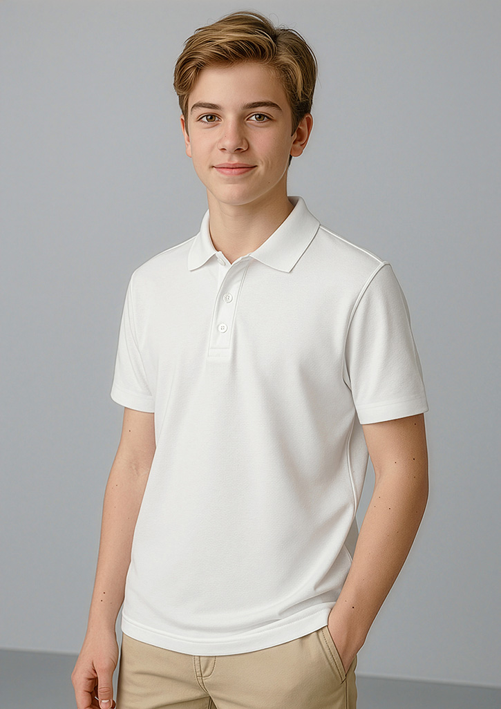 Crew Kids Short Sleeve Polo