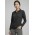 Crew Womens Long Sleeve Polo - Black