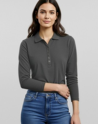 Crew Womens Long Sleeve Polo
