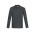 Crew Mens Long Sleeve Polo - Charcoal