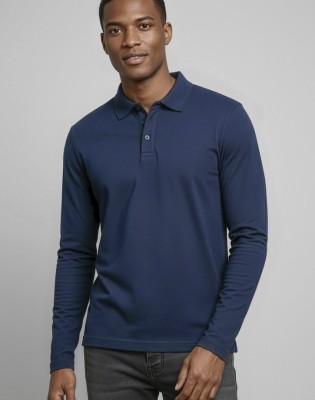 Crew Mens Long Sleeve Polo