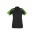 Talon Womens Short Sleeve Polo - Black/Green