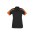 Talon Womens Short Sleeve Polo - Black/Orange