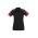 Talon Womens Short Sleeve Polo - Black/Red