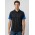 Talon Mens Short Sleeve Polo - Black/Royal