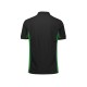 Unisex Grid Short Sleeve Polo