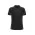 Unisex Grid Short Sleeve Polo - Black/Grey