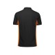 Unisex Grid Short Sleeve Polo