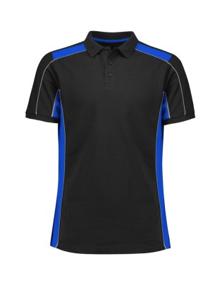 Unisex Grid Short Sleeve Polo