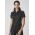 Grid Unisex Short Sleeve Polo - Black/Grey