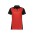Womens Dart Short Sleeve Polo - Black/Red