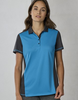 Womens Dart Short Sleeve Polo