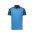 Dart Mens Short Sleeve Polo - Grey/Cyan