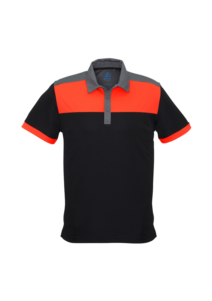 Charger Mens Short Sleeve Polo