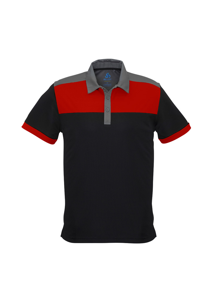 Charger Mens Short Sleeve Polo