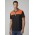 Charger Mens Short Sleeve Polo - Black/Fluoro Orange/Grey