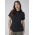 Lotus Womens Short Sleeve Polo - Black