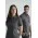 Womens Lotus Short Sleeve Polo - Charcoal