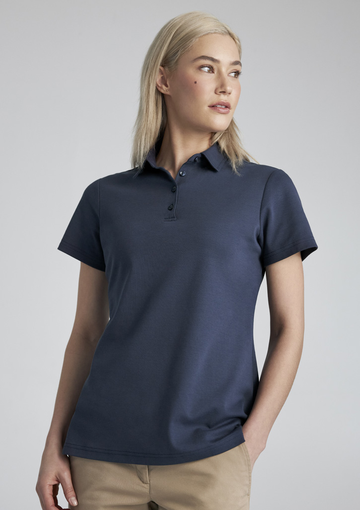 Womens Lotus Short Sleeve Polo