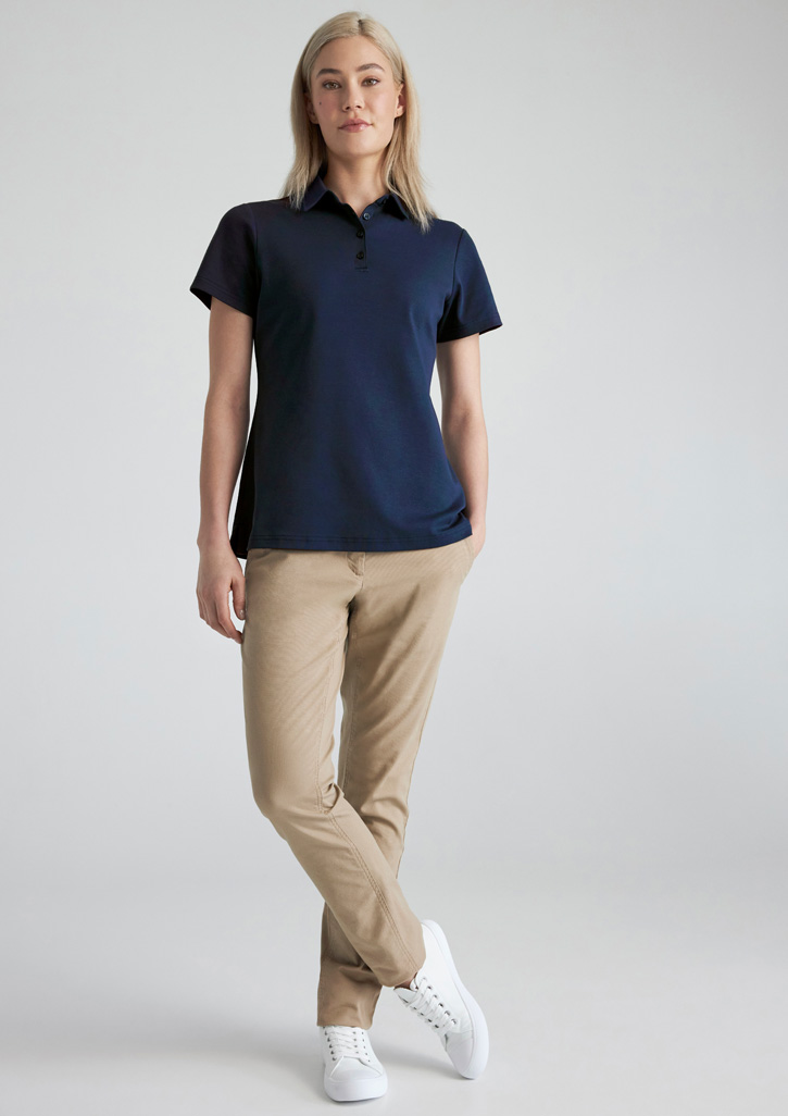 Lotus Womens Short Sleeve Polo