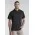 Mens Lotus Short Sleeve Polo - Black