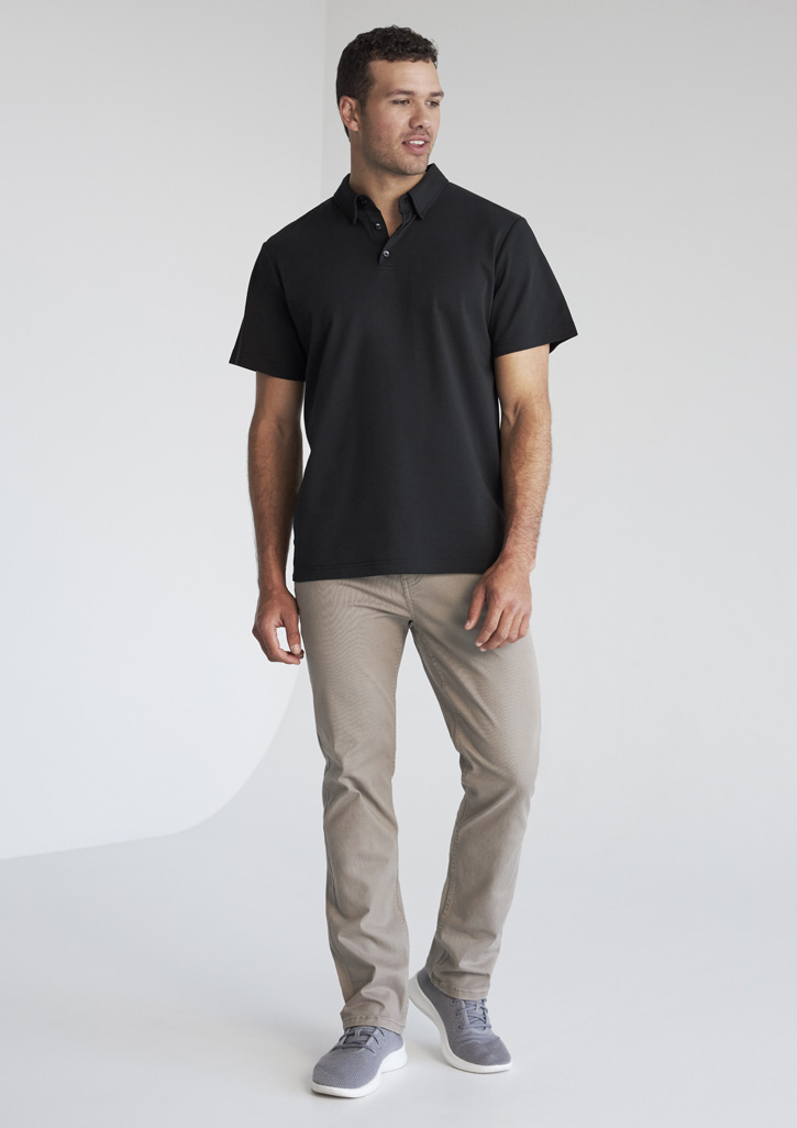 Lotus Mens Short Sleeve Polo
