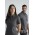 Lotus Mens Short Sleeve Polo - Charcoal