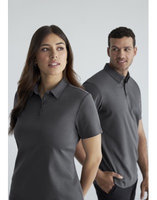 Mens Lotus Short Sleeve Polo