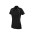 Cyber Womens Short Sleeve Polo - Black/Silver