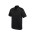 Cyber Mens Short Sleeve Polo - Black/Silver