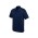Cyber Mens Short Sleeve Polo - Navy/Silver
