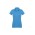 Profile Womens Short Sleeve Polo - Cyan