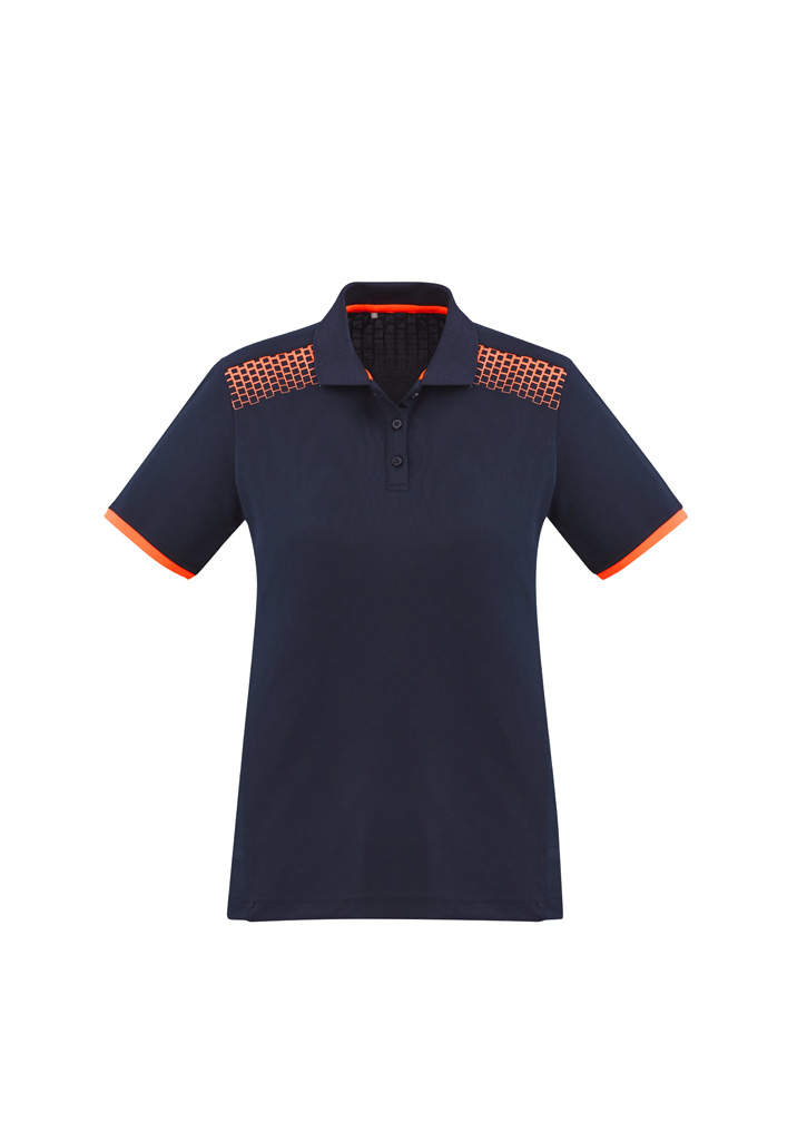 Galaxy Womens Short Sleeve Polo