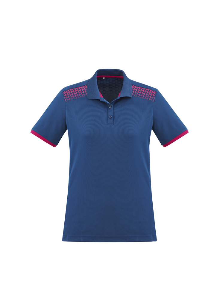 Galaxy Womens Short Sleeve Polo
