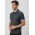 Galaxy Mens Short Sleeve Polo - Grey/Cyan