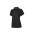 Resort Womens Short Sleeve Polo - Black/Charcoal