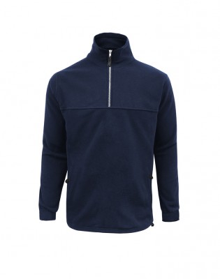 Mens Heavy Weight 1/2 Zip Winter Fleece
