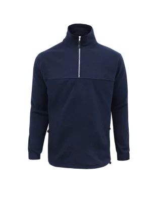 Mens Heavy Weight 1/2 Zip Winter Fleece