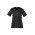 Womens Parks Zip Front Crossover Scrub Top - Black