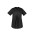 Womens Rose Tunic Scrub Top - Black