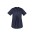Womens Rose Tunic Scrub Top - Midnight Navy