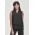 Womens Seville Sleeveless Layered Blouse - Black