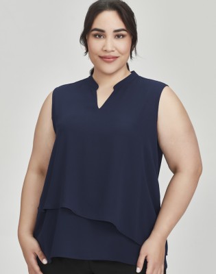 Womens Seville Sleeveless Layered Blouse
