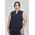 Womens Seville Sleeveless Layered Blouse - Navy