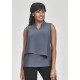 Womens Seville Sleeveless Layered Blouse