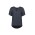 Womens Vienna Short Sleeve Blouse - Storm Blue