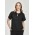 Womens Vienna Short Sleeve Blouse - Black