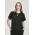 Womens Vienna Short Sleeve Blouse - Black