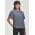 Womens Vienna Short Sleeve Blouse - Storm Blue