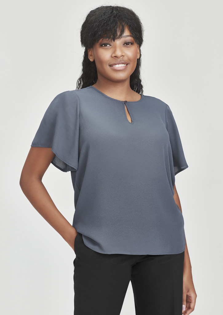 Womens Vienna Short Sleeve Blouse
